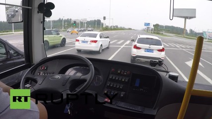 China: Take a ride on board one of Yutong's self-driving buses