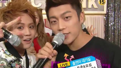 Kara - Interview @ Music Bank (24.08.2012)