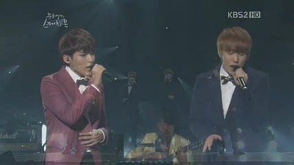 [3/4] Super Junior - Sad Fate @ Sketchbook ( 30. 09.2011 )