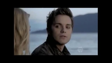 {sun} The Secret Circle 1x02 - Adam and Cassie watching sunset