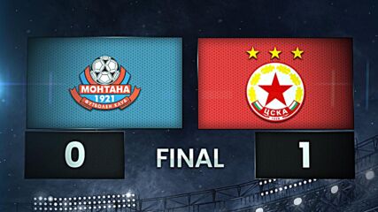 PFC Montana 1921 vs. PFC CSKA Sofia - Condensed Game