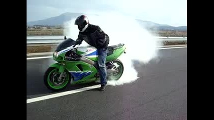 Burnout - Kawasaki Zxr750