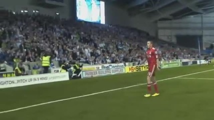 Craig Bellamy vs Brighton (21.9.2011) Carling Cup