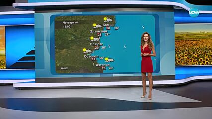 Прогноза за времето (05.09.2024 - обедна емисия)