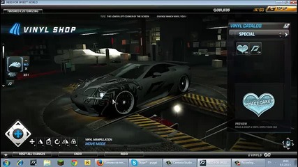 need for speed world lexus Lfa cool vinyls