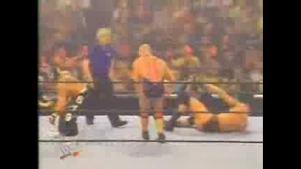 Rey mysterio vs Kurt angle vs Randy orton Wm 22 