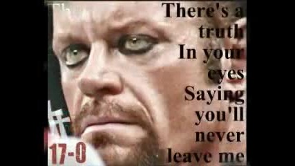 Undertaker says nothing at all 