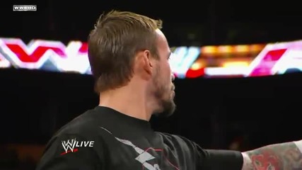 Cm Punk and Wade Barrett and nexus Segment