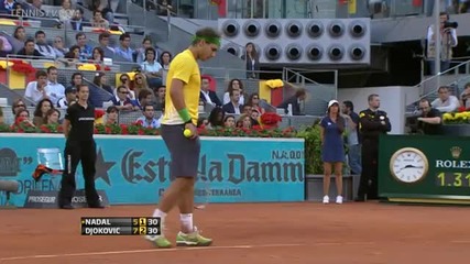 Nadal vs Djokovic - Madrid 2011 - The Full Match - Part 7/11!