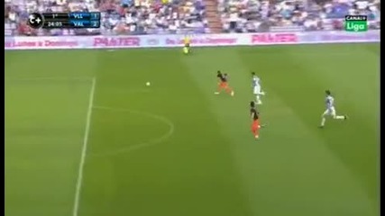 Real Valladolid - Valencia Cf 1 - 2 de David Villa