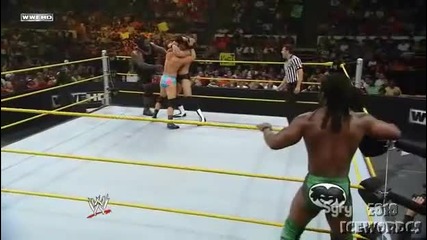 Wwe Nxt - Lucky Cannon and Mark Henry vs. Kofi Kingston and Michael Mcgillicutty 