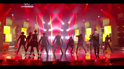 Tvxq - Keep Your Head Down ^ Remix. ~ Music Bank (18.02.11) 