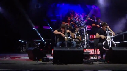 2cellos - Satisfaction [ Live Video]