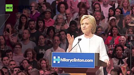 Clinton Celebrates Victory Upon Reaching Delegate Milestone