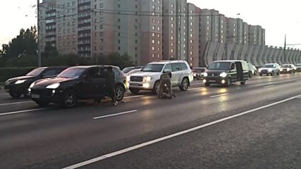 Пътен инцидент в Русия с неочакван обрат