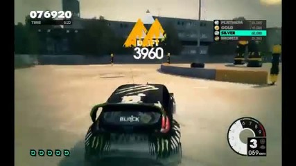 Dirt3 gameplay