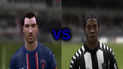 Ronaldinho vs Ibrahimovic - Skill Moves Battle Quarterfinal #2 (8) | Fifa 13