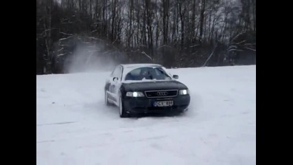 Audi Quattro Snow Drift!