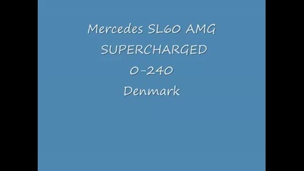 Mercedes Sl60 Amg R129 Supercharged 0-250 kmh