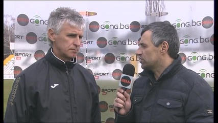 Иван Колев след поражението с 0:3 от Лудогорец