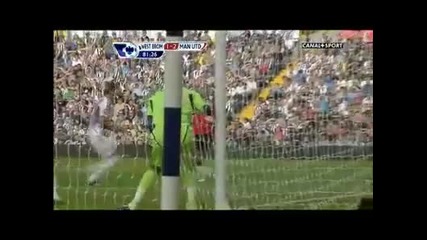 West Brom 1 - 2 Man Utd 14.08.2011 *english premier league* гол на Ashley Young!!!