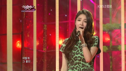 Davichi - I'll Think Of You ( 10-02-2012 K B S Music Bank )