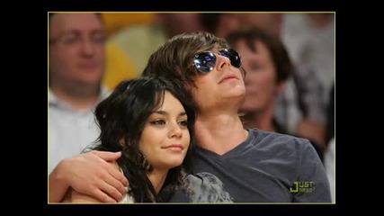 Zac Efron and Vanessa Hudgens - Lakers Lovers April 19 2009