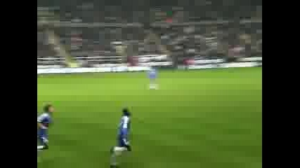 Newcastle Vs Chelsea Carling Cup - Drogba Free Kick