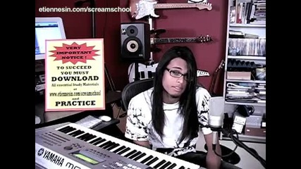 How to Scream sing Etienne Sin Scream School Part 1