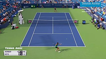 Angelique Kerber vs Madison Keys - Cincinnati 2018 Highlights