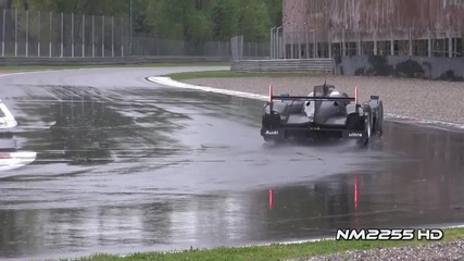 Test 2012 Audi R18 e-tron Hybrid Lmp1 Pure Sound_