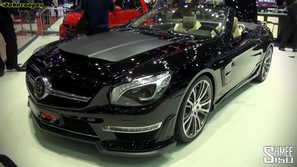 Brabus 800 Roadster на базата на Mercedes Sl65 Amg - 2013 Geneva Motor Show