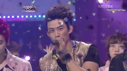 Today's Winner is 2pm ~ Music Bank (15.07.11)