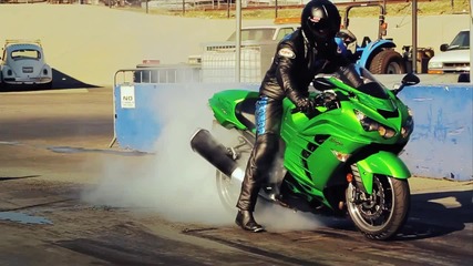 Kawasaki Zx-14r vs Suzuki Hayabusa! Нереално!