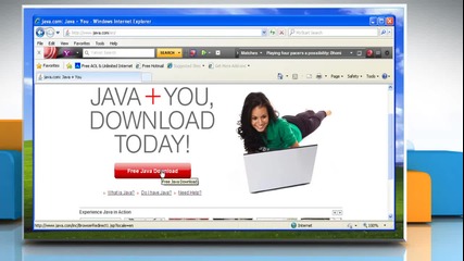 Windows® Xp: How to install Java® in Internet Explorer® 8