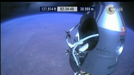 Скок от ръба на Космоса - Проект " Стратус" - Успешният скок 3/3( Full )