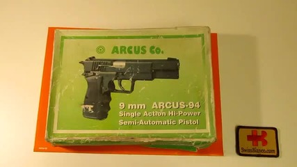arcus 94 9mm luger pistol made in bugaria