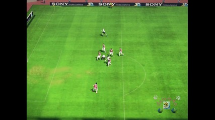 Pes 2010 Profesional си вкараха автогол 