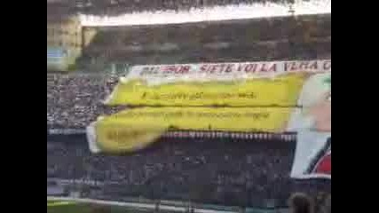 Milan - Curva Sud Horeografia