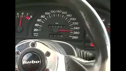 Бързо ускорение на Opel Vektra над 280 км/ч не е за изпускане
