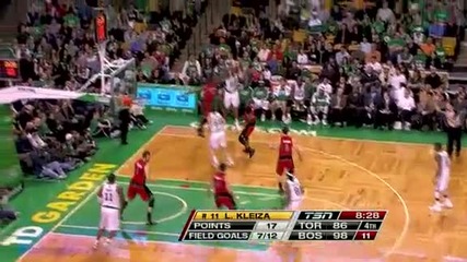 Boston Celtics vs Toronto Raptors 122 - 102 [07.01.2011]