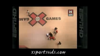 Jake Brown Falls Feet Walks Away - Games Big Air