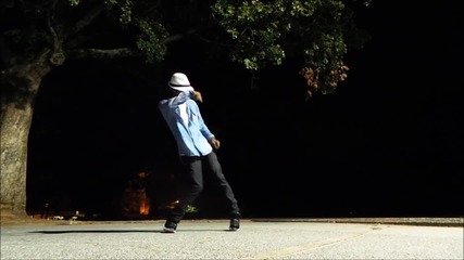 Танцьор избухва ! Играе зашеметяващо Dubstep на песента на Майкъл Джексън " Thriller " !