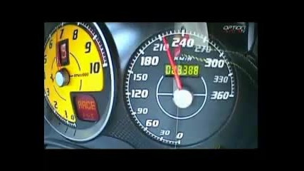 340 km/h en Ferrari F430 (option Auto) 