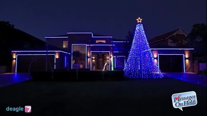 Gangnam Style - Коледна украса на къща