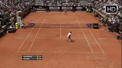 Nadal vs Djokovic - Rome 2012 - Hot Shot