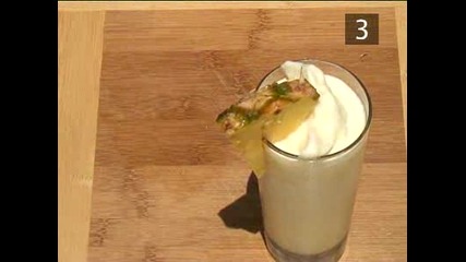 Как Се Прави Коктейл Pina Colada / Пина Колада 