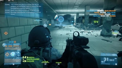 Battlefield 3 Metro My Gameplay The Real Massacre 64/64