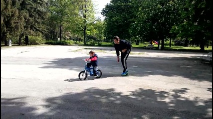 Първо каране на колело