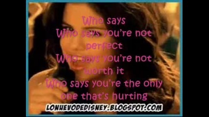 Selena gomez Who says Lyrics
